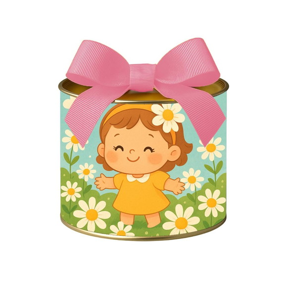 Tubo Lata Metalizada 7x10 Jardim das Margaridas - Imagem 3