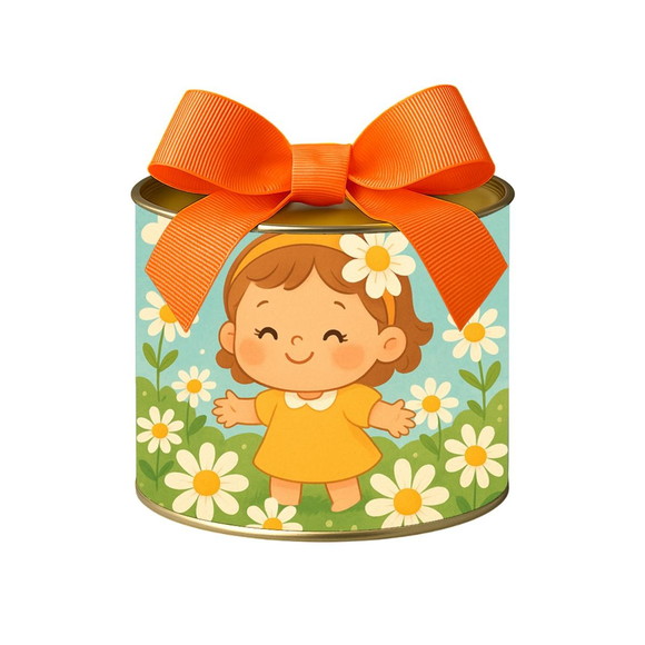 Tubo Lata Metalizada 7x10 Jardim das Margaridas - Imagem 2