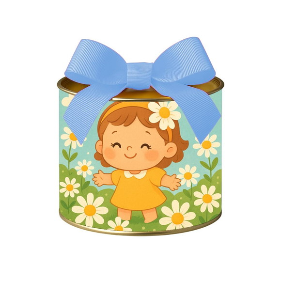 Tubo Lata Metalizada 7x10 Jardim das Margaridas - Imagem 4