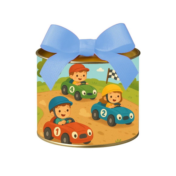 Tubo Lata Metalizada 7x10 Kart Infantil - Imagem 4