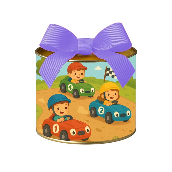 Tubo Lata Metalizada 7x10 Kart Infantil - Imagem 5