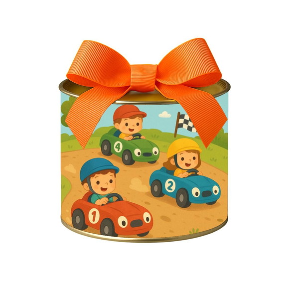 Tubo Lata Metalizada 7x10 Kart Infantil - Imagem 2