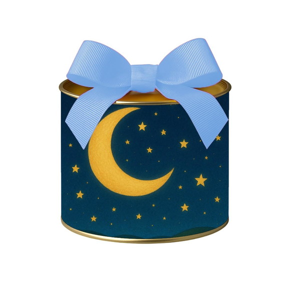 Tubo Lata Metalizada 7x10 Lua e Estrelas - Imagem 4