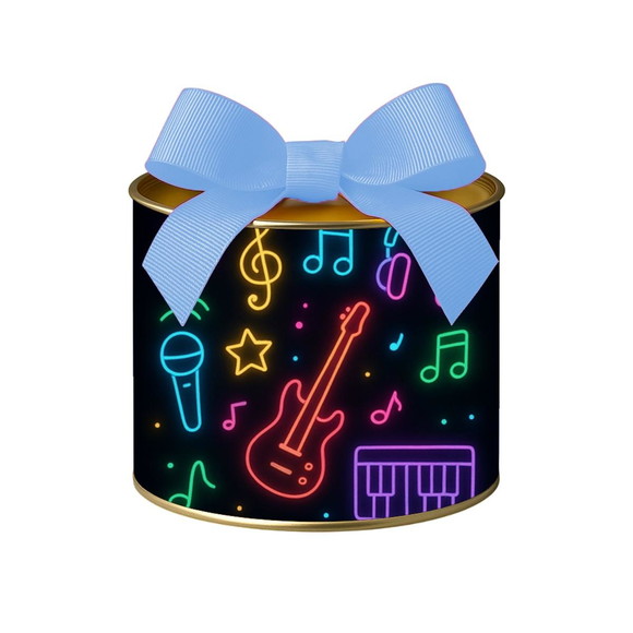 Tubo Lata Metalizada 7x10 Neon Musical - Imagem 4