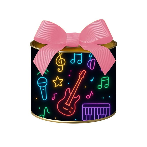 Tubo Lata Metalizada 7x10 Neon Musical - Imagem 3