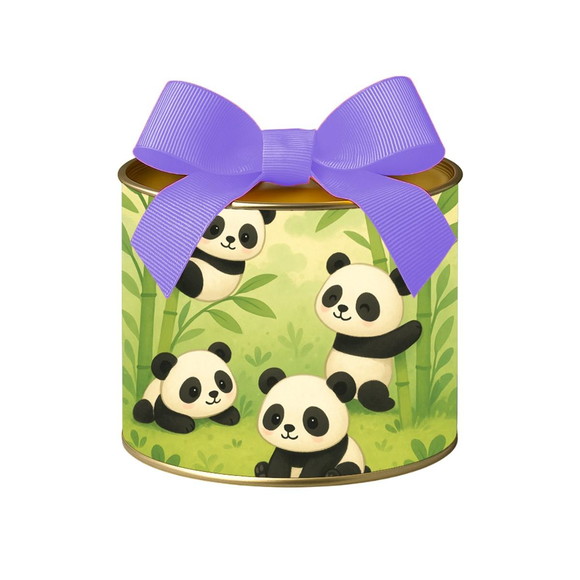 Tubo Lata Metalizada 7x10 Pandinhas - Imagem 5