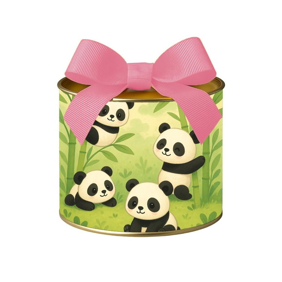 Tubo Lata Metalizada 7x10 Pandinhas - Imagem 3