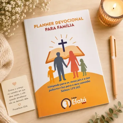 Caderno Diário Devocional para Família – 30 Dias com Jesus