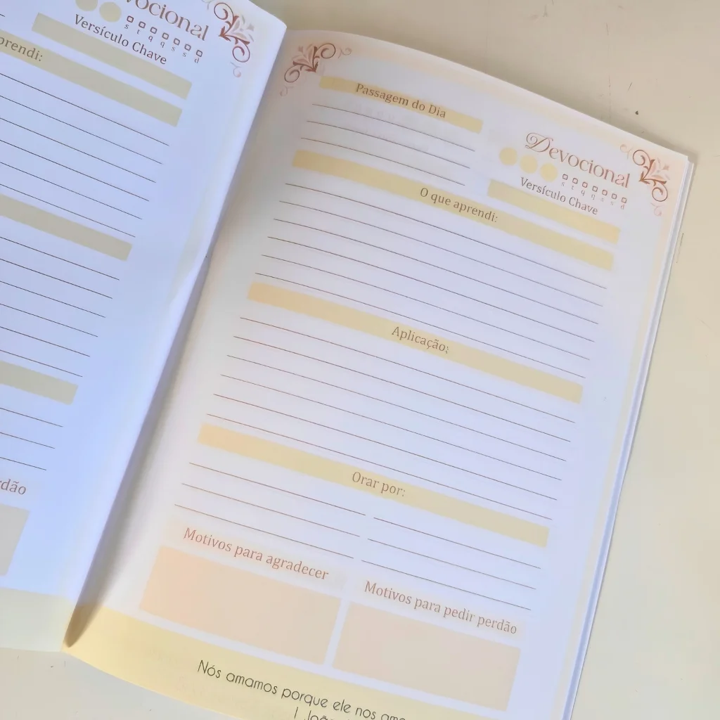 Caderno Diário Devocional para Família – 30 Dias com Jesus - Imagem 6