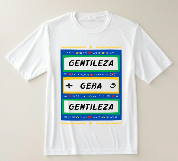 Camiseta "gentileza Gera Gentileza"