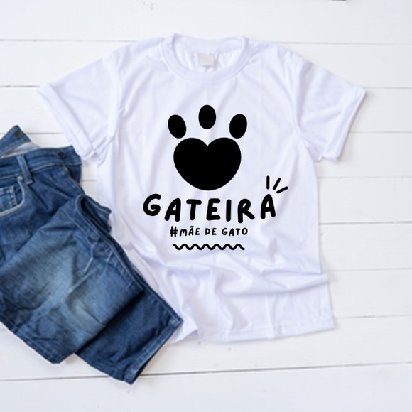Camiseta para Gateiras
