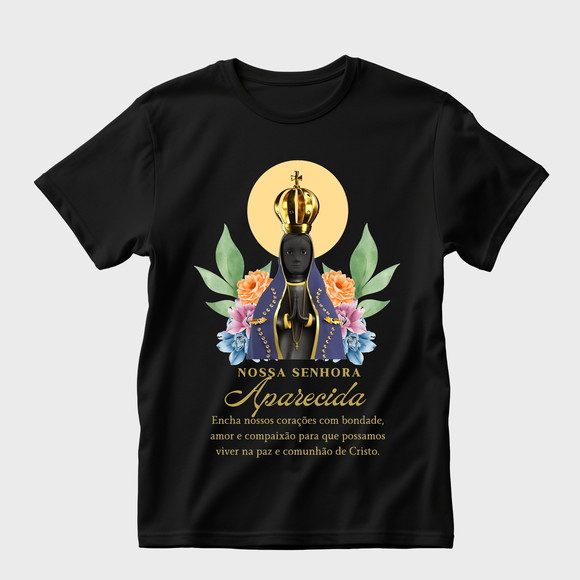 Camiseta Religiosa Nossa Senhora Aparecida