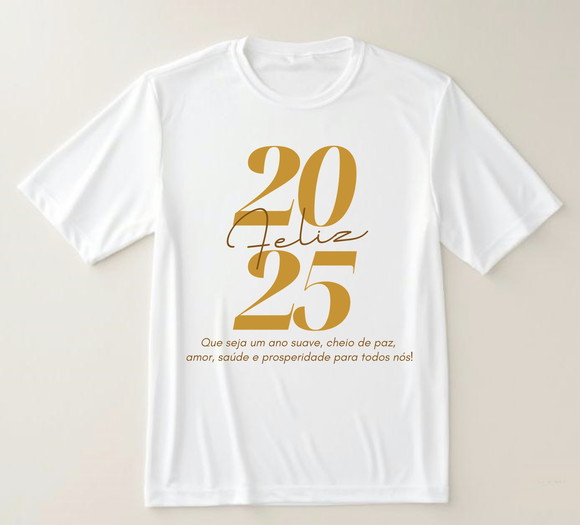 Camiseta Feliz 2025