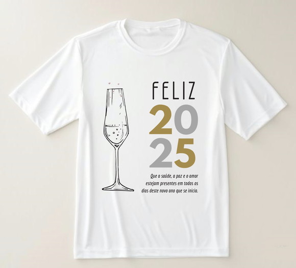 Camiseta Feliz 2025