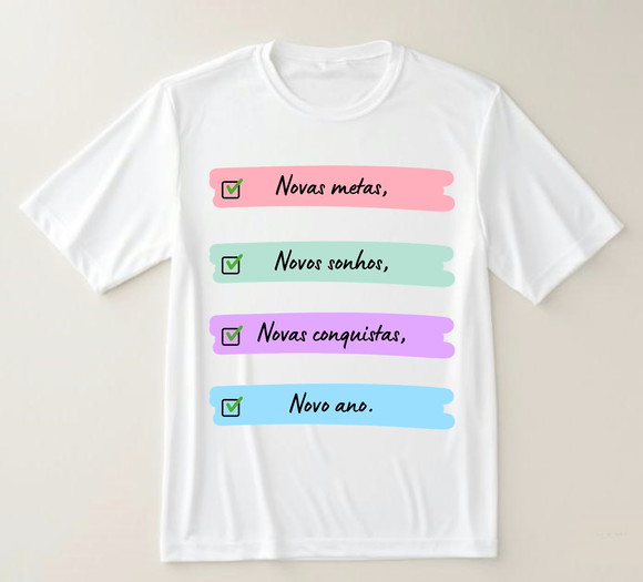 Camiseta Ano Novo