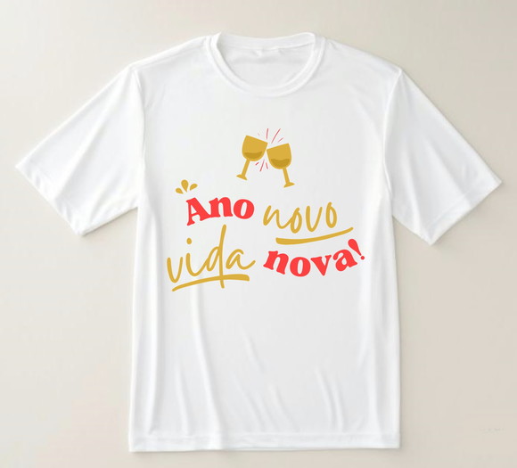 Camiseta Ano Novo Vida Nova