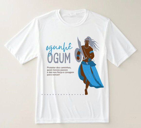 Camiseta Ogunhê Ogum