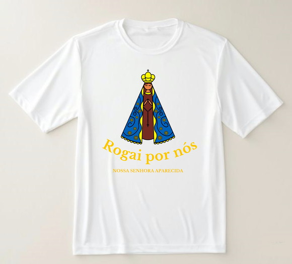 Camiseta Nossa Senhora Aparecida Rogai Por Nós