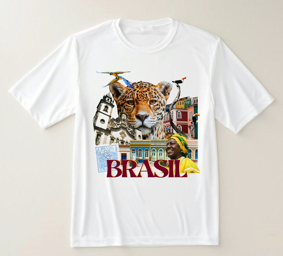 Camiseta Brasil Turístico
