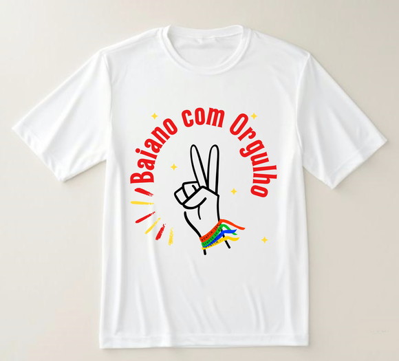 Camiseta Baiano com Orgulho