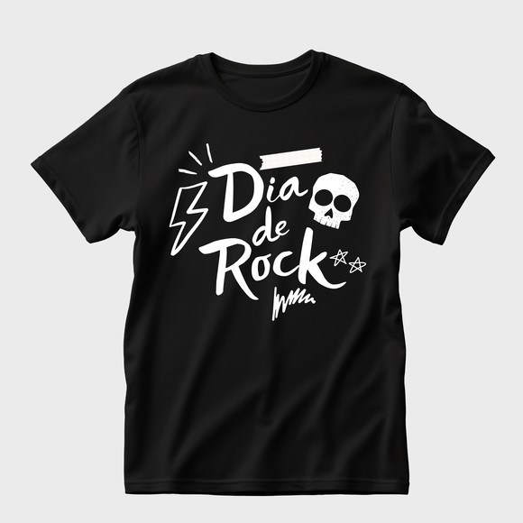 Camiseta Dia de Rock
