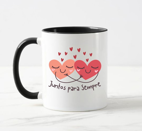 Caneca Dia dos Namorados Sempre Juntos