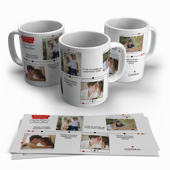 Caneca Momentos Especiais do Casal