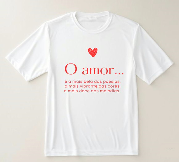 Camiseta o Amor