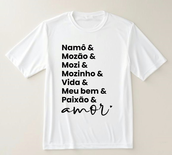 Camiseta Significado Namorado