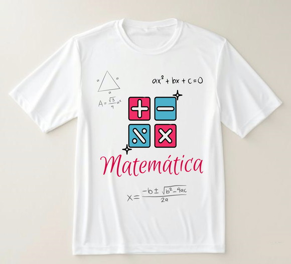 Camiseta Profissão Matemática