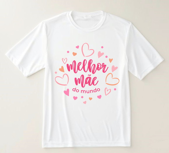 Camiseta Melhor Mãe do Mundo