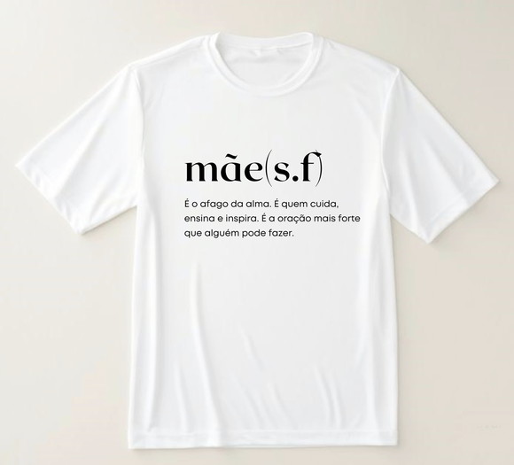 Camiseta Significado Mãe