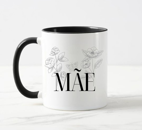 Caneca Porcelana Mãe