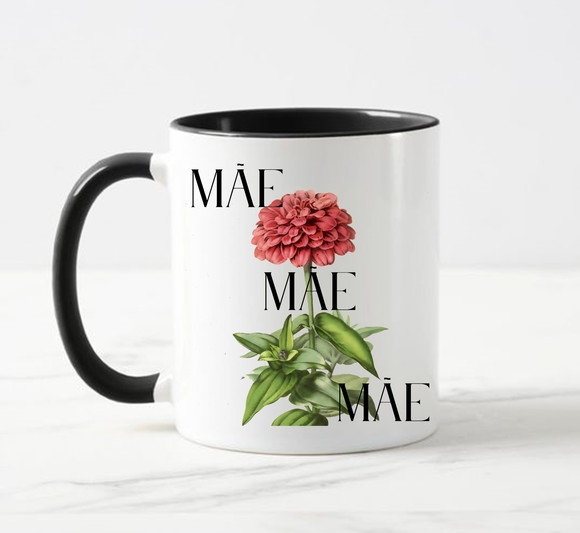 Caneca Mãe Floral