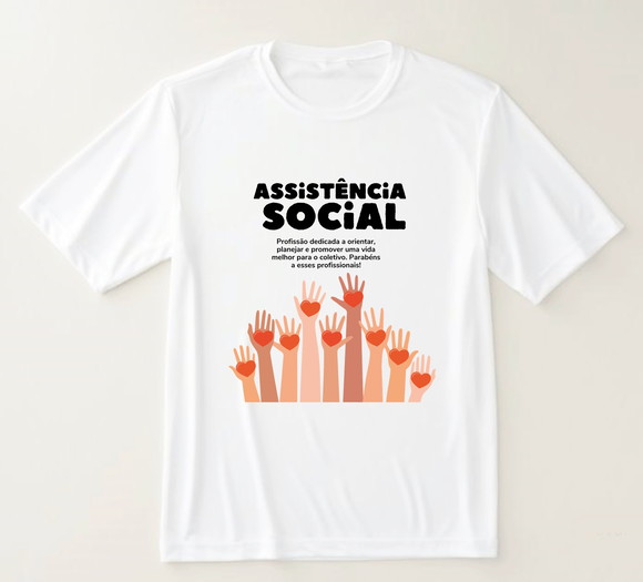 Camiseta Assistência Social