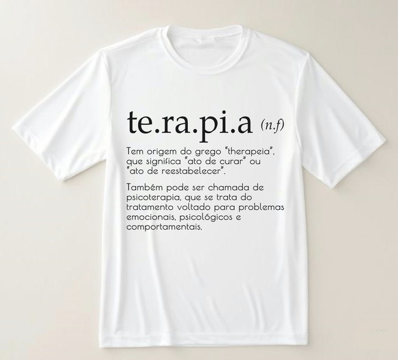 Camiseta Significado Terapia