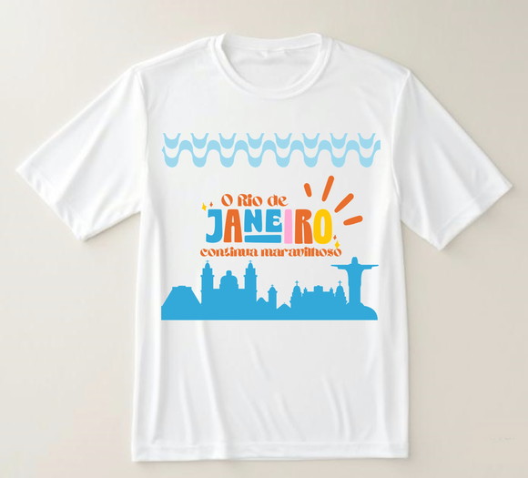 Camiseta o Rio de Janeiro Continua Maravilhoso
