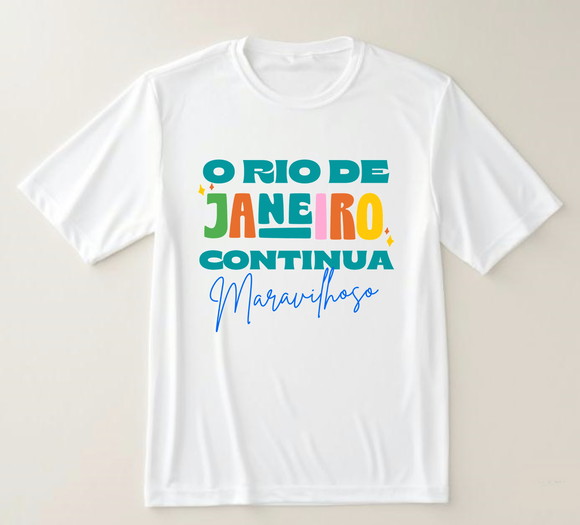 Camiseta o Rio de Janeiro Continua Maravilhoso