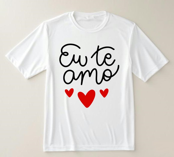 Camiseta Eu Te Amo