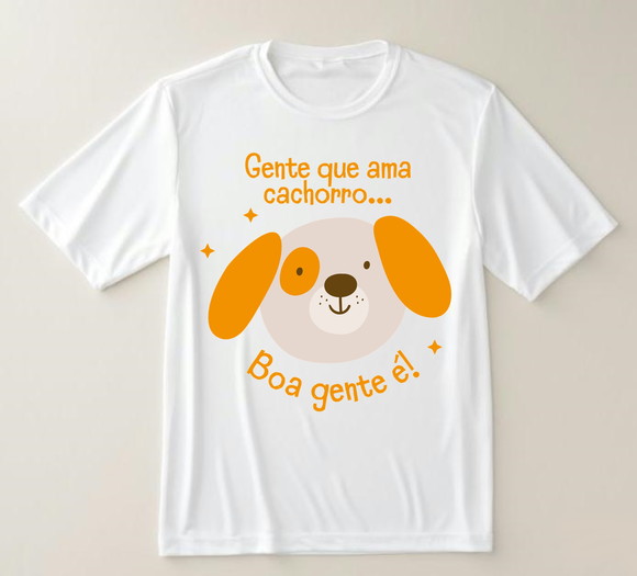 Camiseta Gente Que Ama Cachorro