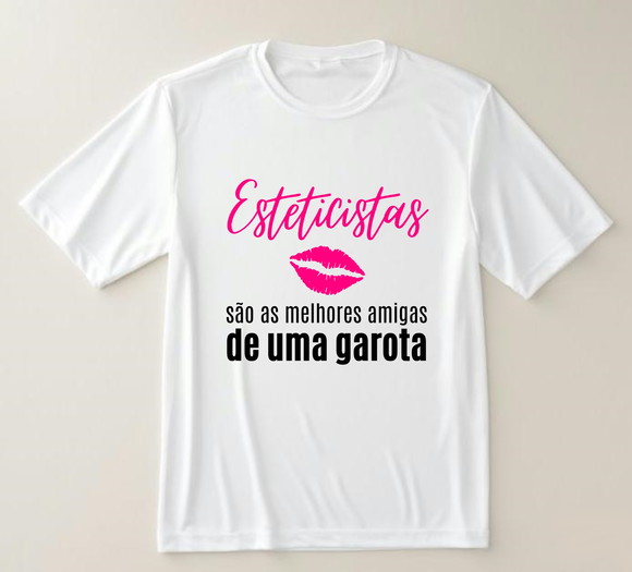 Camiseta Profissão Esteticista