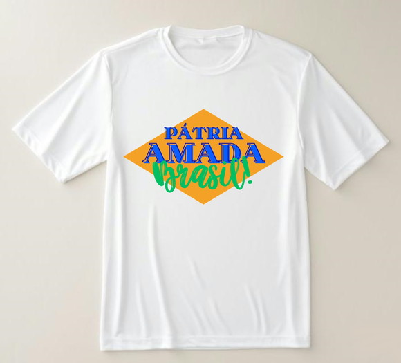 Camiseta Pátria Amada Brasil