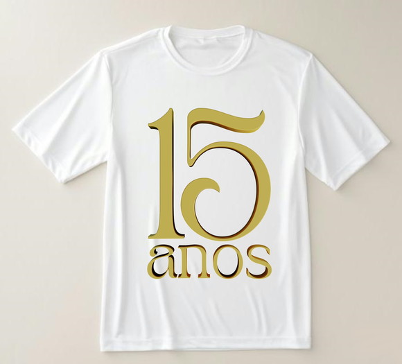 Camiseta 15 Anos