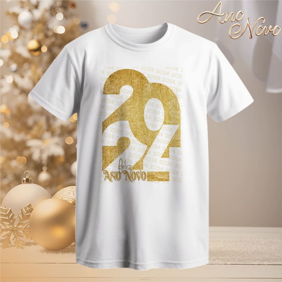 Camiseta Ano Novo 2024