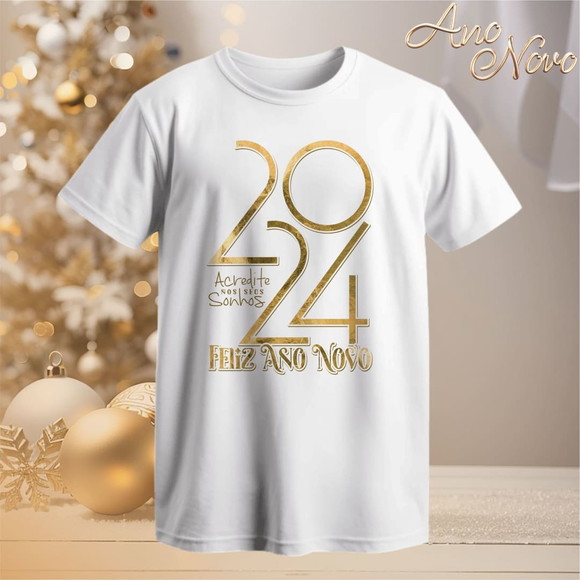 Camiseta Ano Novo