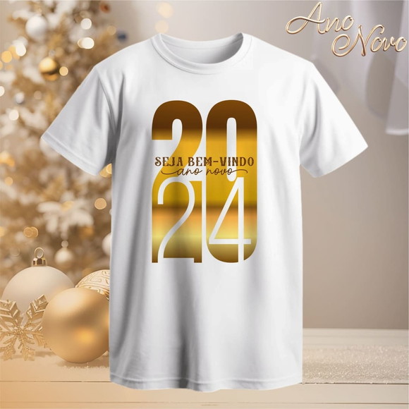 Camiseta Ano Novo 2024