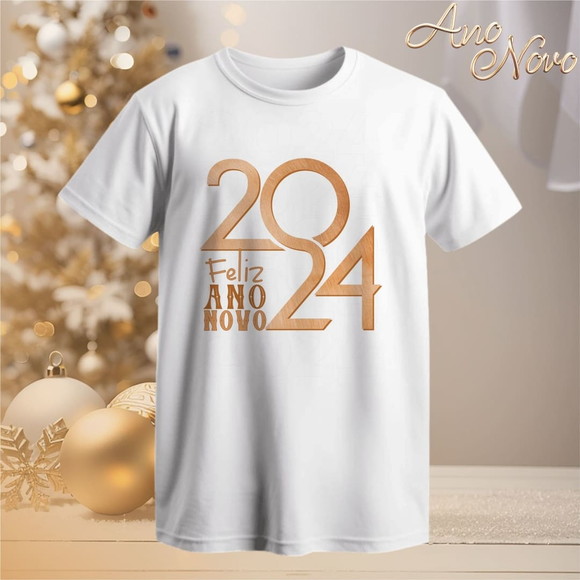 Camiseta Ano Novo 2024