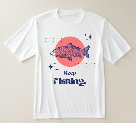 Camiseta Keep Fishing Pesca