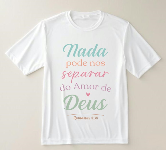Camiseta Religiosa Amor de Deus