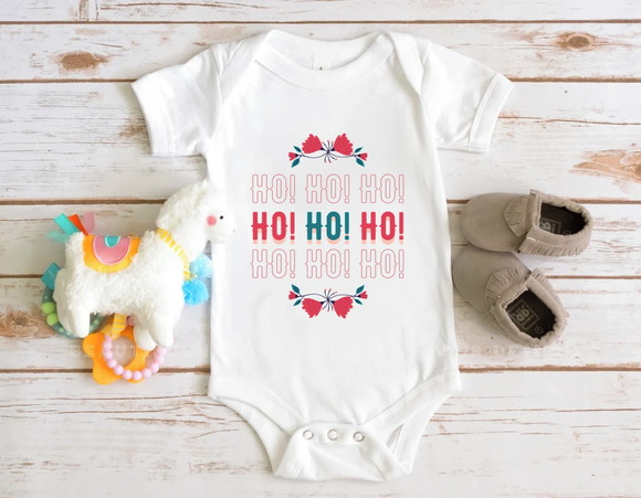Body Infantil Ho Ho Ho